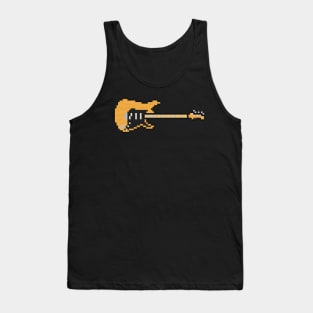 Pixel 1973 Smooth Wood Strat Guitar Tank Top